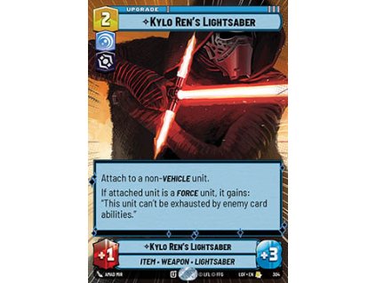 Kylo Ren's Lightsaber 304 -Legends of the Force: Extras