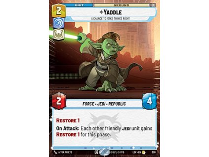 Yaddle 309 -Legends of the Force: Extras