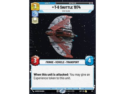 T-6 Shuttle 1974 - 311 -Legends of the Force: Extras
