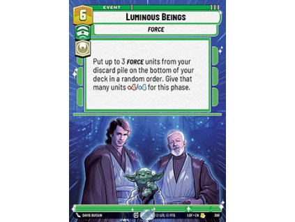 Luminous Beings 368 - Legends of the Force: Extras