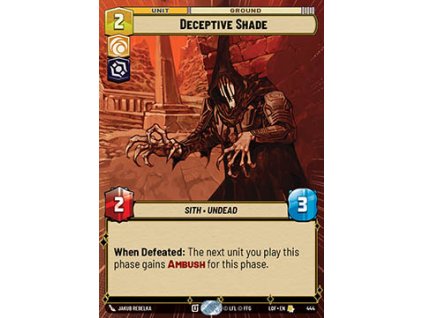 Deceptive Shad 444 - Legends of the Force: Extras