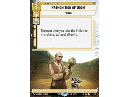 Premonition of Doom 467 - Legends of the Force: Extras