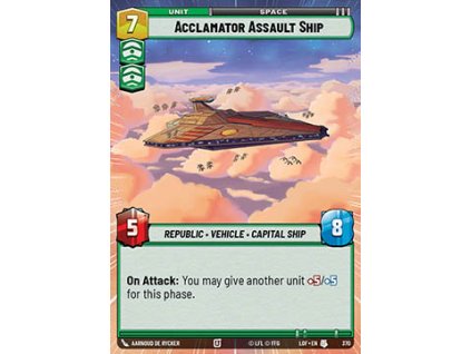 Acclamator Assault Ship 370 - Legends of the Force: Extras