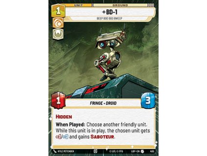 BD-1 - 455 - Legends of the Force: Extras