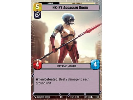 HK-87 Assassin Droid 499 - Legends of the Force: Extras