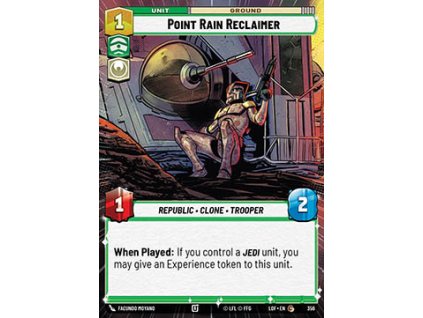 Point Rain Reclaimer 356 - Legends of the Force: Extras