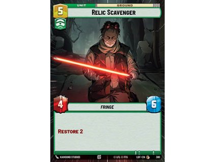 Relic Scavenge 380 - Legends of the Force: Extras