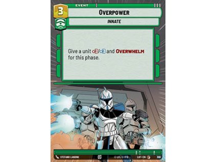 Overpower 390 - Legends of the Force: Extras