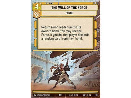 The Will of the Force 491 - Legends of the Force: Extras
