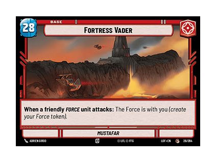 Fortress Vader // Experience Token 026/264 - Legends of the Force