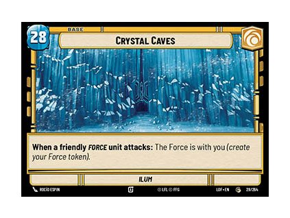 Crystal Caves // Experience Token 029/264 - Legends of the Force