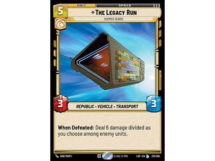The Legacy Run 213/264 - Legends of the Force