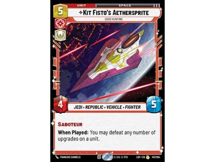 Kit Fisto's Aethersprite 147/264 - Legends of the Force
