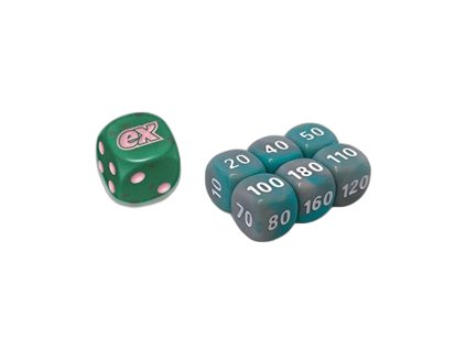 Paradox Rift: Iron Valiant Dice Set kostky