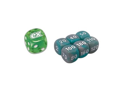 Temporal Forces: Iron Leaves Dice Set kostky