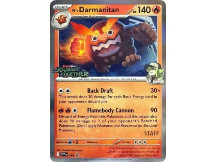 N's Darmanitan SVP181 - Scarlet & Violet Promos STAFF