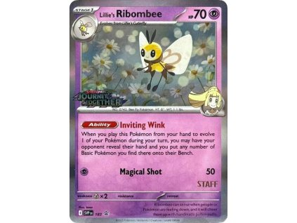 Lillie's Ribombee SVP183 - Scarlet & Violet Promos STAFF
