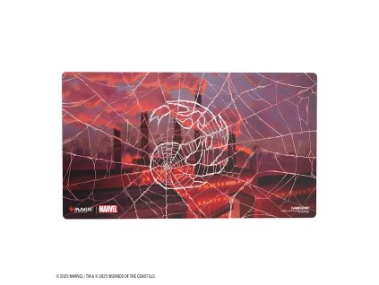 Gamegenic: MTG Marvels Spider-Man Shiny Playmat - Mountain