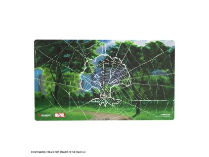 Gamegenic: MTG Marvels Spider-Man Shiny Playmat - Forest