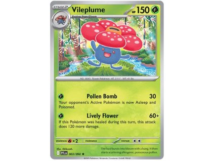 Vileplume 003/094 - Phantasmal Flames