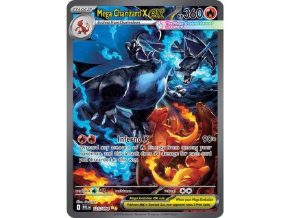 Mega Charizard X ex 125/094 - Phantasmal Flames