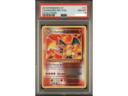 Charizard 011/108 - Evolutions PSA 8