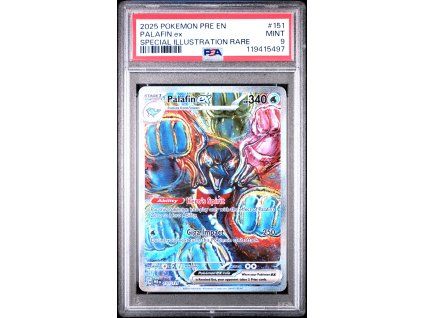 Palafin ex 151/131 - Prismatic Evolutions PSA 9