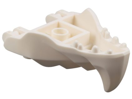 LEGO Dračí Hlava 76923 bílá