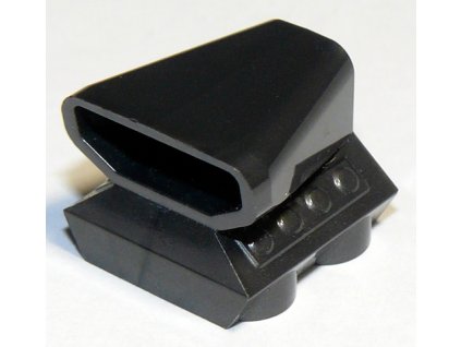 Horní část vzduchového motoru 50943 perleťově tmavě šedý