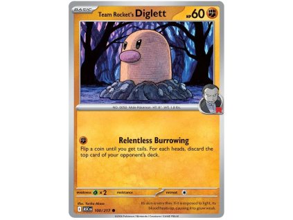 Team Rockets Diglett.ASC.100.60402