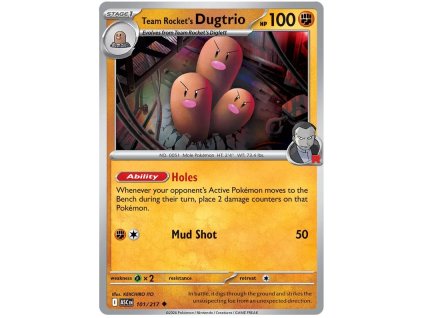 Team Rockets Dugtrio.ASC.101.60403