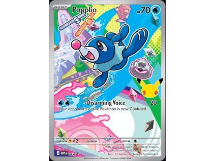 Popplio MEP045 - Mega Evolution Black Star Promos