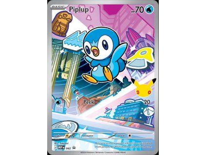Piplup MEP042 - Mega Evolution Black Star Promos
