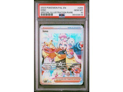 Iono 269/193 - Paldea Evolved PSA 10