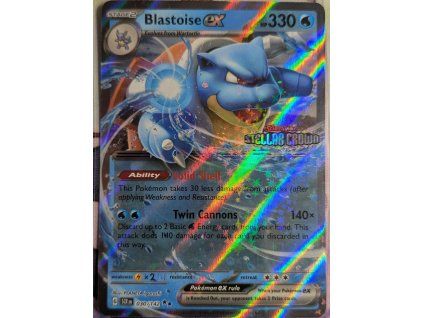 Blastoise ex 030/142 - Stellar Crown Stamped