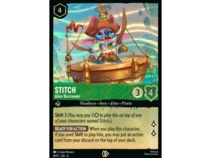Stitch - Alien Buccaneer Promos Year 2