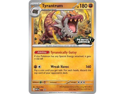 Tyrantrum MEP066 - Mega Evolution Black Star Promos