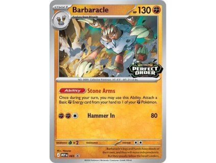 Barbaracle MEP065 - Mega Evolution Black Star Promos