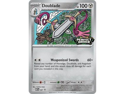Doublade MEP067 - Mega Evolution Black Star Promos