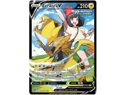 Zeraora V.SWSH12TG.TG16.45599