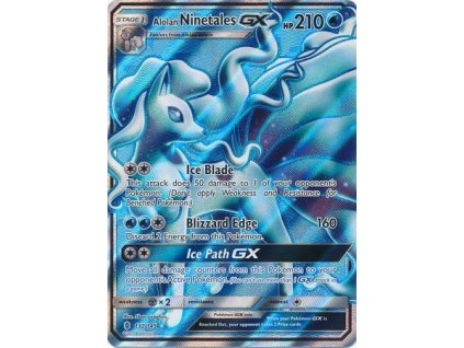 Alolan Ninetales GX - 132/145 - Guardians Rising