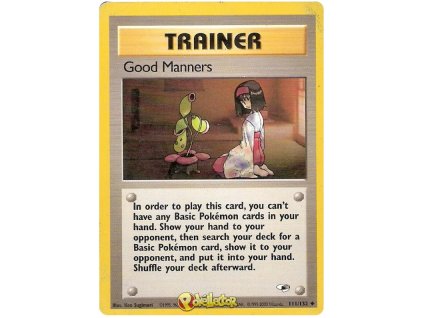 Good Manners.G1.111