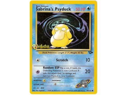Sabrinas Psyduck.G2.99