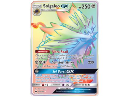UR 155 Solgaleo GX.SAM.155.14623