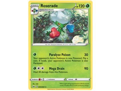 Roserade 004/202 - Sword & Shield