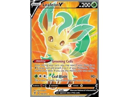 Leafeon V - 166/203 - Evolving Skies