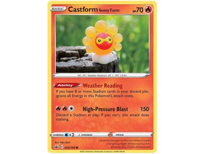 Castform Sunny Form.CRE.22.39024