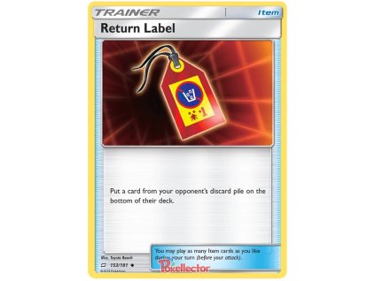 C153Return Label.SM9.153.26641