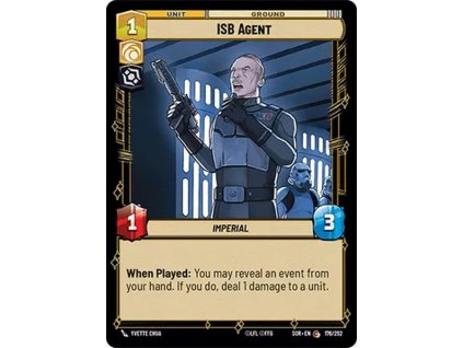card SWH 01 176 ISB Agent e5452d3065