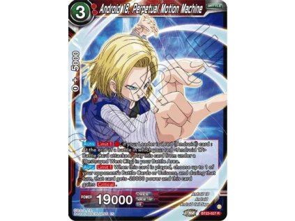 Android 18, Perpetual Motion Machine - Perfect Combination BT23-027